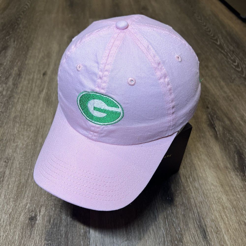Georgia Bulldogs Hat Strapback Dad Cap Pink Green St Patricks Day Savannah Tybee